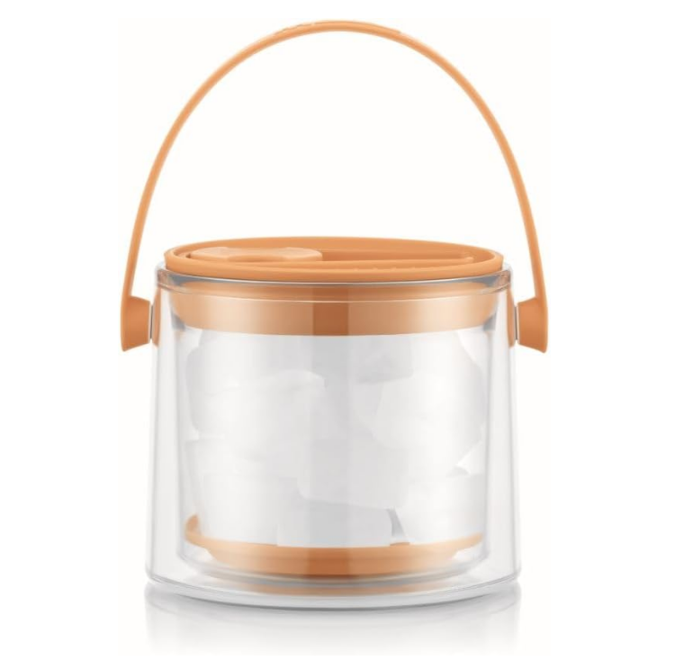 Bodum M11584-447S-Y21 Cool Ice Bucket with Tongs, 1.5L Main image