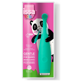 FOREO ISSA baby Kiwi Green 0-4 Electric Sonic Toothbrush, 100% Medical-grade Silicone Bristles for Baby Teeth & Gums, No Detachable Parts, 240 Uses/Charge, FDA Approved