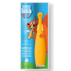 FOREO ISSA baby Sunflower Yellow 0-4 Electric Sonic Toothbrush, 100% Medical-grade Silicone Bristles for Baby Teeth & Gums, No Detachable Parts, 240 Uses/Charge, FDA Approved