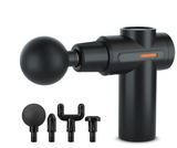 Pro Massage Gun Deep Tissue，Muscle Fascial Gun Massage Trigger with Handheld Percussion, Ultra-Quiet Brushless Motor with 4 Massage Heads for Athlete Muscle Relaxation Pain Relief