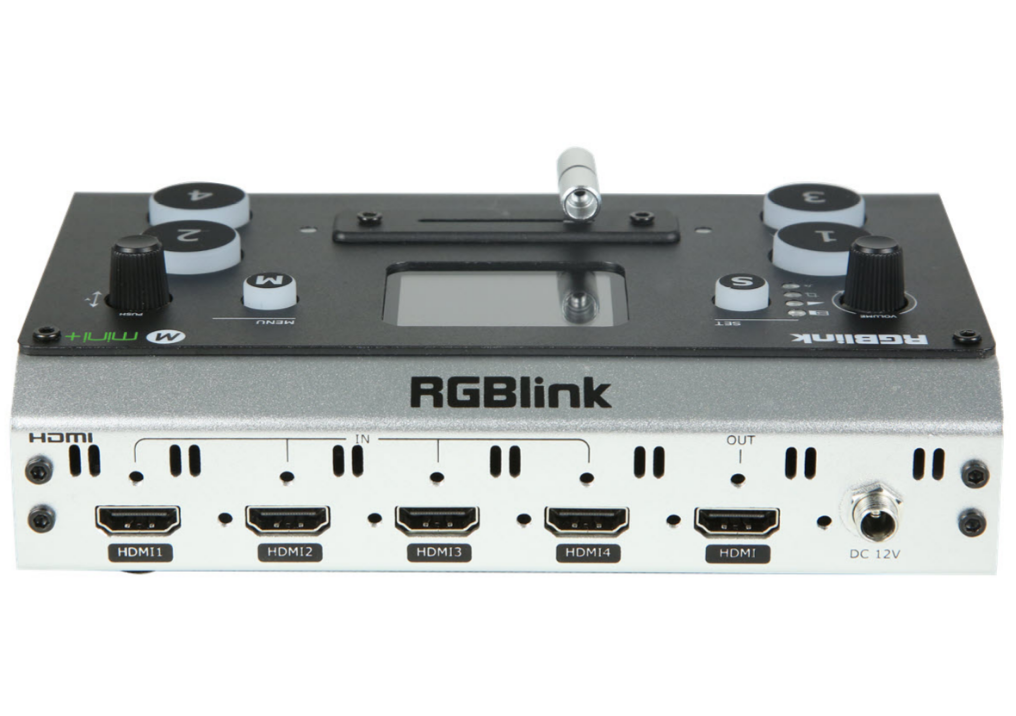Video Mixing and Switching for streaming mini+ streaming switcher with PTZ (Copy) (Copy) Secondary image