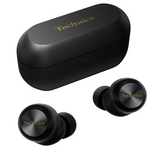 Technics EAH-AZ100E-K Wireless Earbuds with Noise Cancelling, Bluetooth Multipoint, Voice Focus AI, Comfortable In-Ear Earbuds, Black
