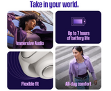 Bose Ultra Open Earbuds with OpenAudio Technology, Open Ear Wireless Earbuds, Up to 48 Hours of Battery Life, Black