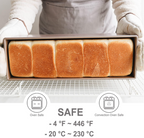 CHEFMADE CM6011 Non-Stick Loaf Pan with Cover, 1200g
