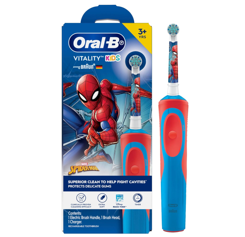 Oral-B Vitality Cars Handle à Oral-B Vitality Spiderman Handle Main image