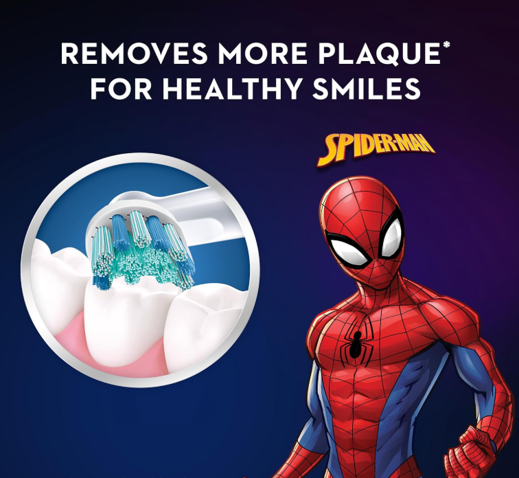 Oral-B Vitality Cars Handle à Oral-B Vitality Spiderman Handle Secondary image