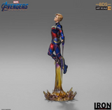 Iron Studios 24619-10 Captain Marvel BDS Art Scale 1/10 – Avengers: Endgame Figure, Black