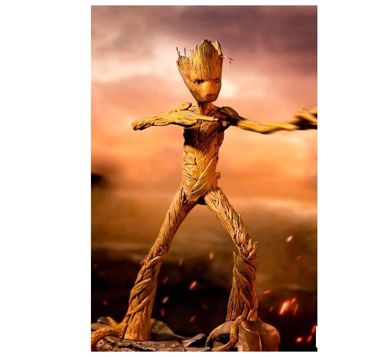 Iron Studios Marvel Avengers Groot Endgame, Scale Statue 1/10 Secondary image