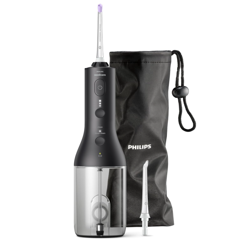 Philips Sonicare Cordless Power Flosser 3000 Black Hx3826/33