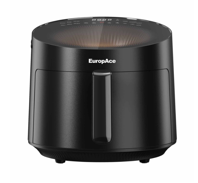 EuropAce 6-IN-1 Lumi Bladeless Air Fryer - Black (EAF9501DBK) Secondary image