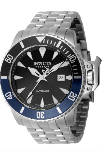 Invicta Reserve Subaqua Automatic Swiss ETA 2824 Caliber Mens Watch 47mm 46155