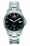 JDM Swiss Mens Watch Stainless Steel Noir ALPHA II JDMWG00502
