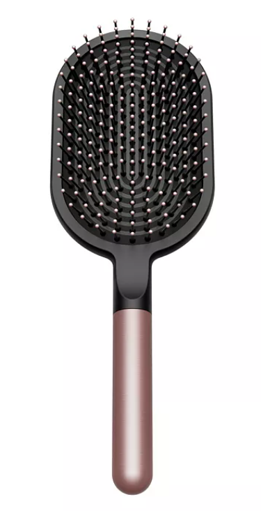 Dyson Airstrait Straightener Red Velvet Gold With Dyson Paddle Brush Rose