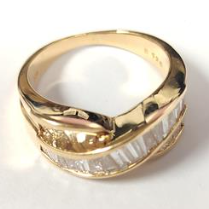 18KYG 1.20CT Diamond Ring 6.3G