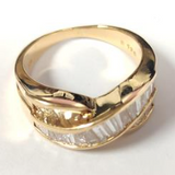 18KYG 1.20CT Diamond Ring 6.3G