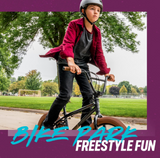 Mongoose Legion Kids Freestyle Sidewalk BMX Bike, Beginner Riders, Boys and Girls, 20-inch Wheels, Hi-Ten Steel Frame, Micro Drive BMX Gearing