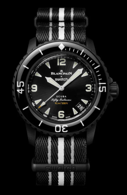 Blancpain X Swatch Scuba Fifty Fathoms Ocean Of Storms SO35B400 Main image