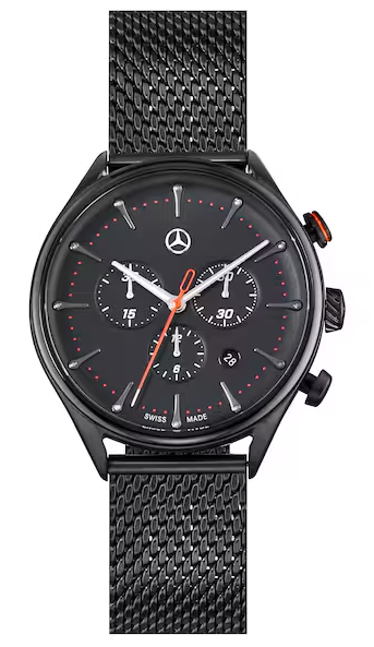 Mercedes Benz Sport Fashion Mens Chronograph Wristwatch