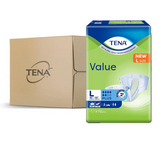 TENA Value, Plus, L (114 - 147cm), 10ct (Pack of 8)