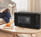 Midea MMO-AM920MZ(BK) Solo Microwave Oven, 20L, Black