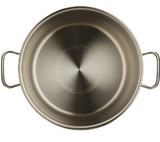 Zebra Stainless Steel Stock Pot, 32cm. 25.5L