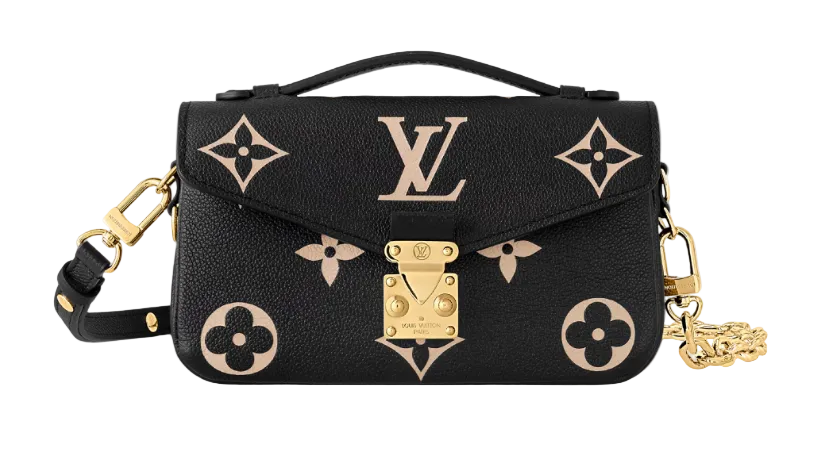 Louis Vuitton M46596 Pochette Metis East West Noir Beige Main image