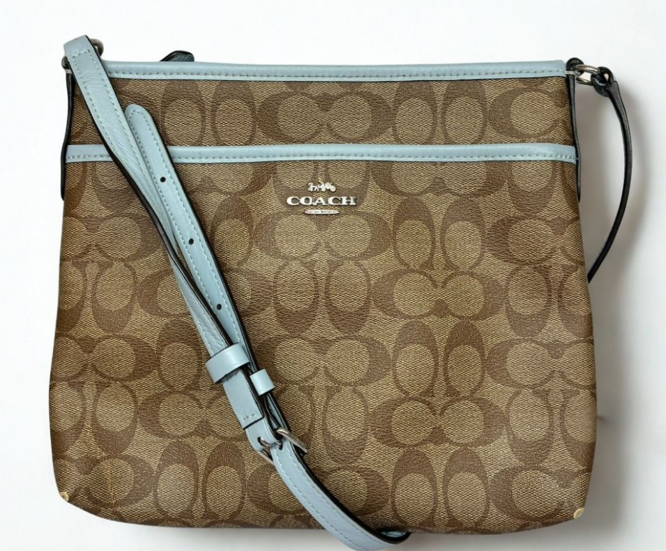 Coach Signature File Crossbody Bag F29210