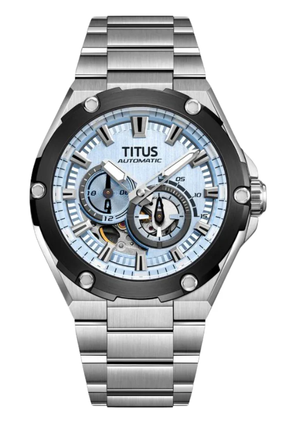 Solvil Et Titus W0603410001 Voyager MultiFunction Automatic Stainless Steel Mens Watch
