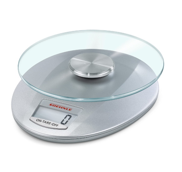 Soehnle Roma Silver Digital Kitchen Scales, Scales, Food Preparation Scales, 65856