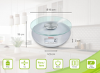 Soehnle Roma Silver Digital Kitchen Scales, Scales, Food Preparation Scales, 65856
