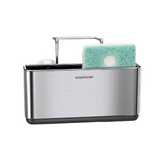 simplehuman Slim Sink Caddy, Brushed Stainless Steel