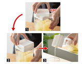 Shimoyama Cold Water Bottle, Cold Water Bottle, Pitcher, Barley Tea Pot, Jug, Water Pitcher, Water Jug, Barley Tea Bottle, Tea Pot, Cold Tea Pot, Horizontal Stand, Vertical Stand, Refrigerator, Slim, 1.8L