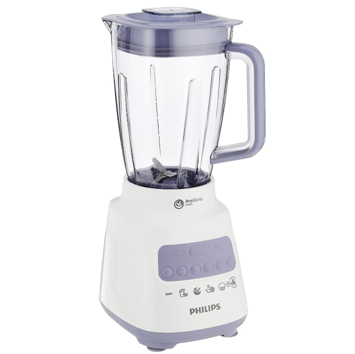 Philips 5000 Series Blender HR2223 ProBlend Crush Tech, 700W Power, 5 Speed Settings, Ice Crush Function, Quick Clean, Plastic Jar Main image