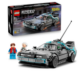 LEGO Speed Champions Time Machine from Back to The Future - Model Car Kit and Building Set - 77256
