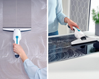 Leifheit L51030 Nemo Window Vacuum Cleaner, White