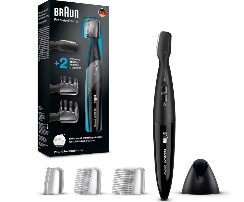 Braun PT 5010 Precision Trimmer for Men with Comb Length Attachments