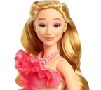 Mattel Universal Wicked Glinda Fashion Doll & Accessories with Blonde Hair, Poseable & Removable Ballroom Look