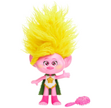 Mattel DreamWorks Trolls Band Together Rainbow HairTunes Viva Doll, Doll and Cape Accessory with Light-Up Hair HNF21