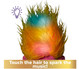 Mattel DreamWorks Trolls Band Together Rainbow HairTunes Viva Doll, Doll and Cape Accessory with Light-Up Hair HNF21