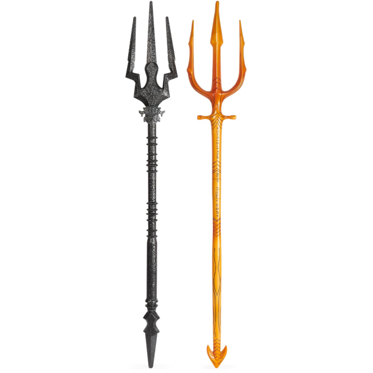 DC Comics Aquaman, and Black Manta Tridents,Kids Roleplay for Boys and Girls Ages 4+ 6065633