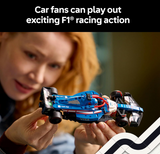 LEGO Speed Champions Visa Cash App RB VCARB 01 F1 Race Car Model Kit for Adults, Building Set with Collectible Formula 1 Driver Minifigure, Home or Office Desk Decor for Motorsport Racing Fans 77246