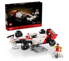 LEGO Icons McLaren MP4/4 & Ayrton Senna Model Car Set, F1 Racing Car Kit for Adults with Racer Mini Figure, Collectable, Birthday Gift Idea for Men, Women, Him & Her 10330