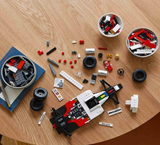 LEGO Icons McLaren MP4/4 & Ayrton Senna Model Car Set, F1 Racing Car Kit for Adults with Racer Mini Figure, Collectable, Birthday Gift Idea for Men, Women, Him & Her 10330