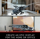 LEGO Icons Dune Atreides Royal Ornithopter 10327 Collectible Building Set for Adults, Film-Themed Gift Idea for Lovers of Sci-Fi Films (1369 Pieces)