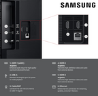 Samsung 43-Inch Class Crystal UHD U8000F 4K Smart TV 2025 Model with Endless Free Content, Crystal Processor 4K, MetalStream Design, Knox Security, Alexa Built-in, Black