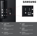 Samsung 43-Inch Class Crystal UHD U8000F 4K Smart TV 2025 Model with Endless Free Content, Crystal Processor 4K, MetalStream Design, Knox Security, Alexa Built-in, Black