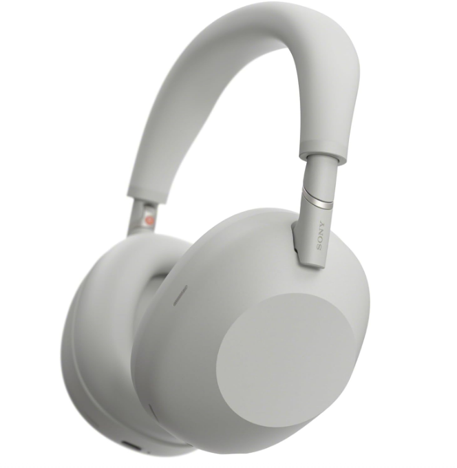 Sony WH-1000XM6 Noise Canceling Wireless Headphones, HD NC Processor QN3, 12 Microphones, Adaptive NC Optimizer, Mastered by Engineers, Studio-Quality, 30-Hour Battery, Silver