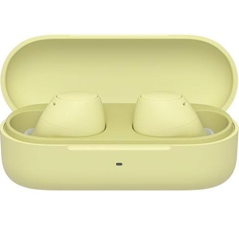 Sony WF-C510 Truly Wireless Earbuds – Small, Light, Bluetooth In Ear Headphones with Multipoint Connection, Ambient Sound, IPX4 Rating, Spotify Tap, Quick Charge, 22 HR Battery, iOS & Android - Yellow Secondary image