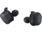 Audio-Technica ATH-SPORT7TWBK SonicSport Wireless In-Ear Headphones, Black