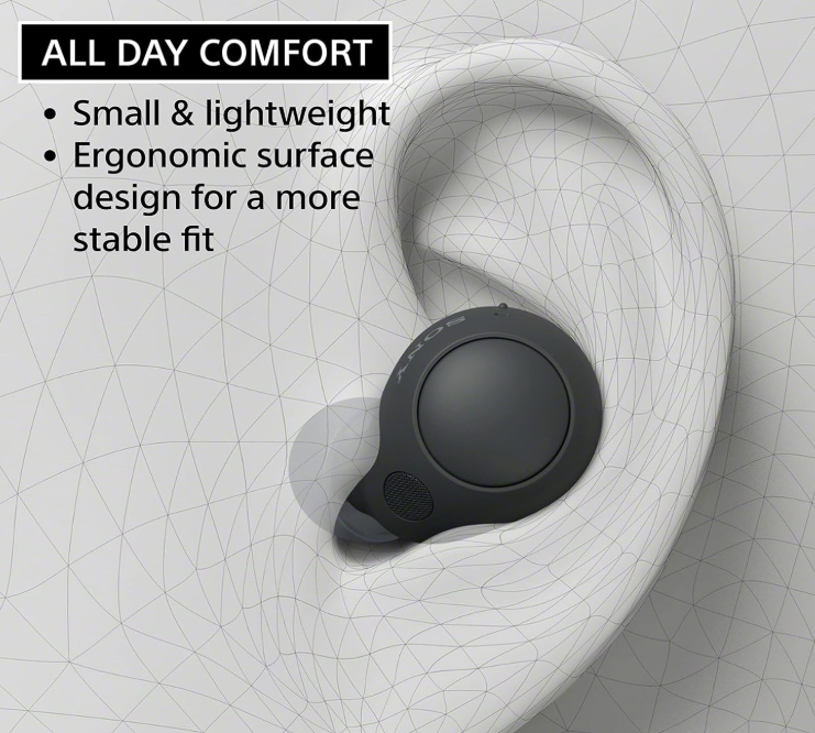 Sony WF-C700N Wireless Noise Cancelling Headphone - Black